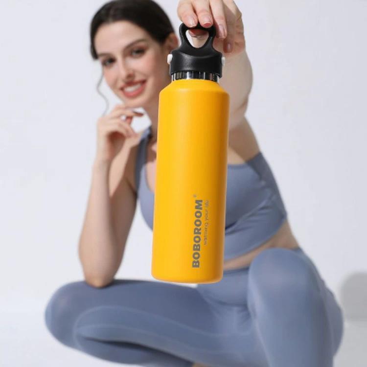 真空断熱ボトル 600ml 炭酸OK 水筒 ステンレ ワンタッチ 380ml マグボトル 魔法瓶 直飲み 炭酸水 保温 保冷 真空断熱炭酸ボトル