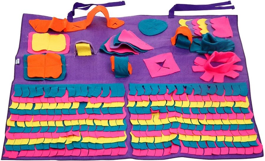 運動器具 ストレス解消 ノーズワークマット 運動不足 犬のトレーニングマット ノーズワーク 訓練毛布 ..