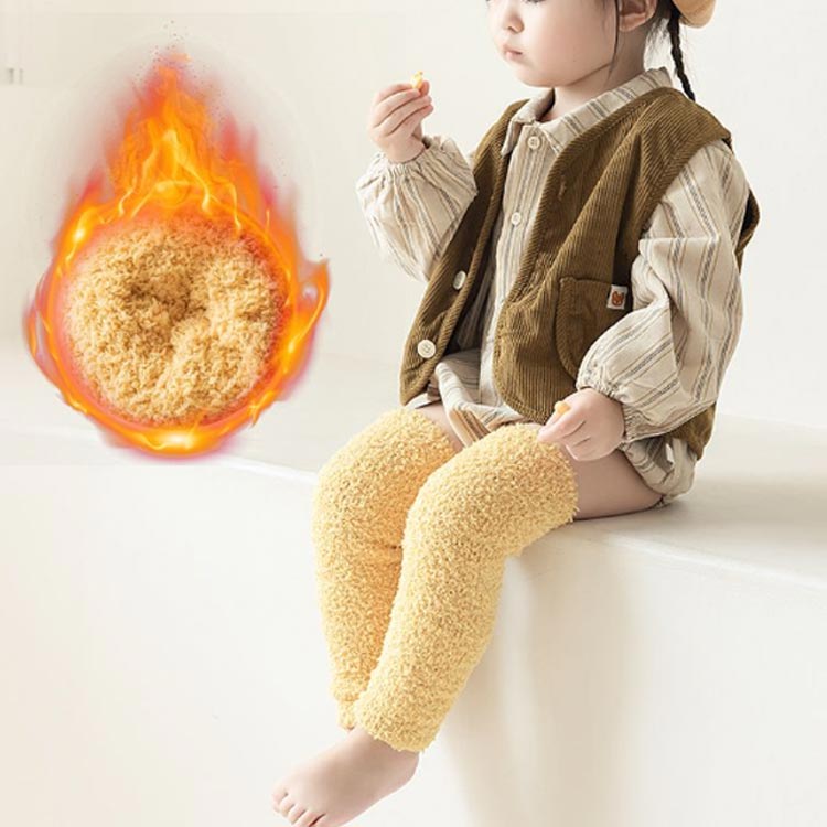 レッグ 新生児 秋冬 無地 睡眠 ふわふわ あったか 赤ちゃん 寒さ対策 膝当て キッズ もこもこ 30cm 靴下 50cm レッグウォーマー