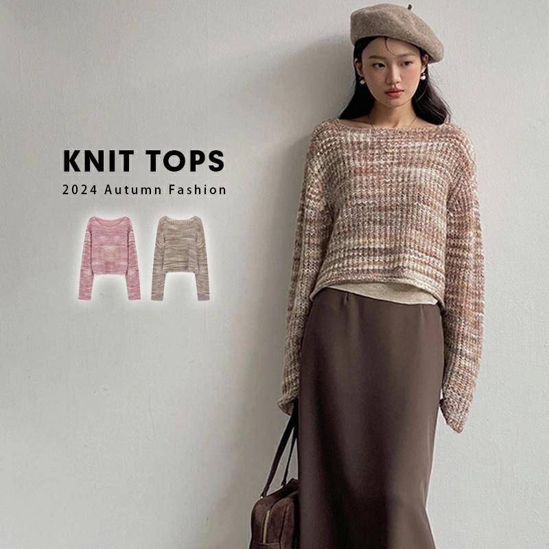 薄手 きれいめ レディース オフィス 秋 セーター 新作 冬服 秋服 長袖 トップス 冬 カジュアル(4.0)