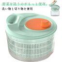 サラダスピナー ビッグサイズ 水切り 野菜やマカロニなど 台所用 アイテム 野菜水切り器 サラダスピナー サラダ 手動式水切り器