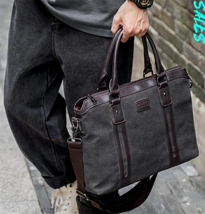 ノートパソコン 手持ちバッ ケース メンズトートバック 手さげバッグ 社会人収納 出張 PC収納カバン ビジネスバッグ 通勤 旅行