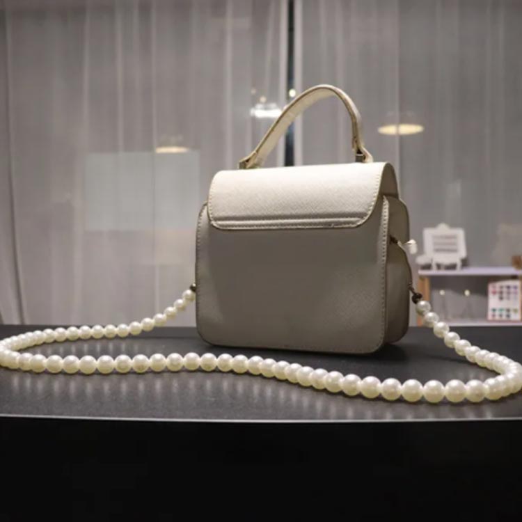 手芸 クロスボディバッグ ハンドメイド ベルト 付け替え 交換用 送料無料 スマホストラップ アクセサリーパーツ パール飾り っ手