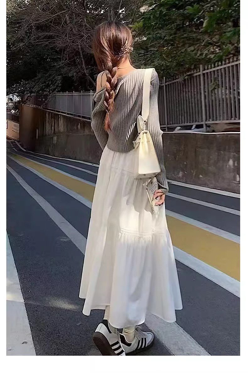 レディース スカート ロングスカート ロング フレア ティアード かわいい シンプル キュート 無地 春 夏 デート お出かけ 海 休日 ショッピング 楽ちん 体型カバー 脚長 着回し モテ 清楚 白