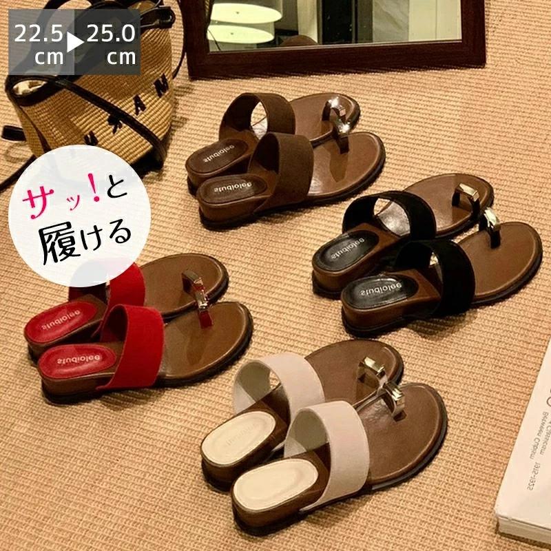 Comfort Sandal - ビーチサンダル パーティ ウエッジソール レディース 春 かかとなし 夏 ストラップ トング シューズ シューズ 夏コーデ スリッパ