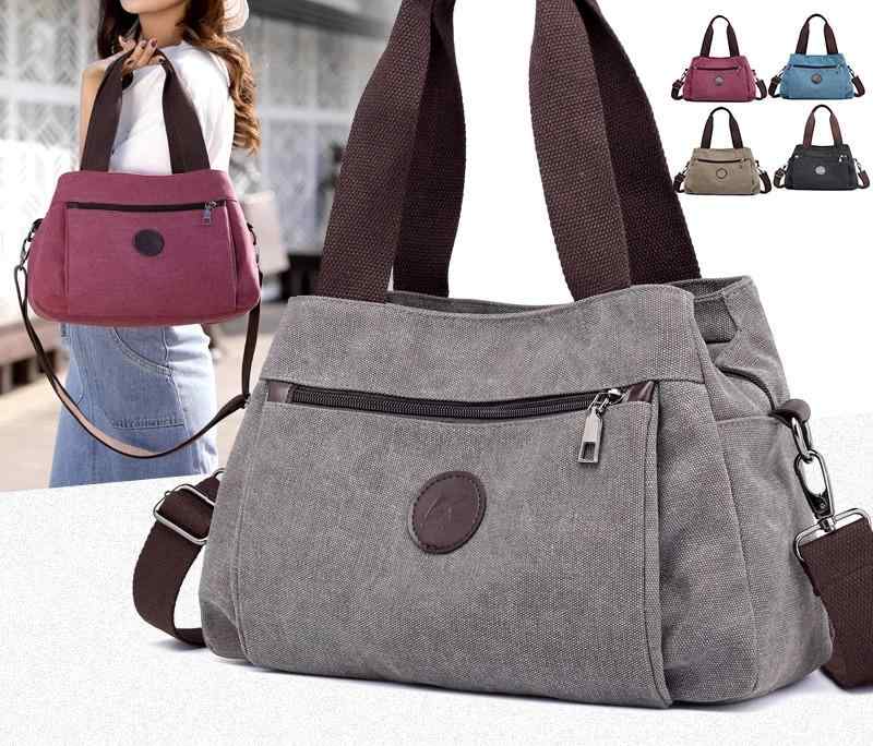トートバッグ ハンドバッグ キャ 斜め掛け アースカラー レディース 女性用 カーキ ショルダーバッグ ブラック グレー パープル