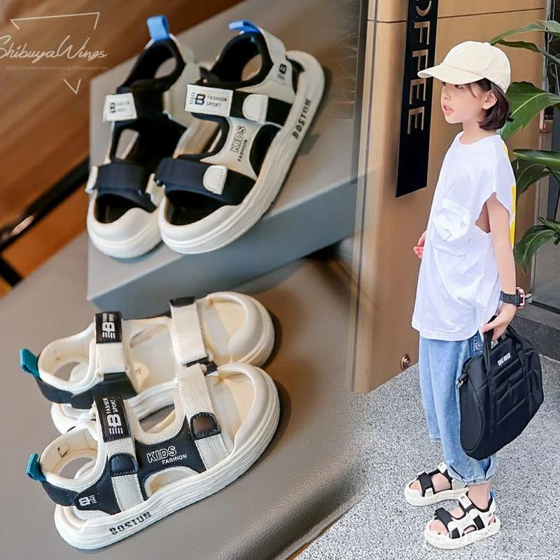 Shoes - ベビーシューズ 子供用 男の子 女の子 ベビー靴 衝突防止設計 子ども靴 軽量 夏 子供サンダル キッズサンダル ビーチサンダル