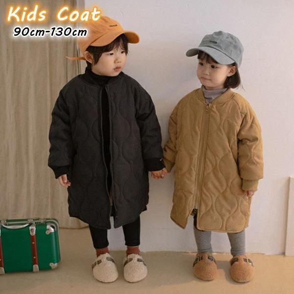 Coat - 秋冬 アウター コート ジュニア 子供服 コート モッズ アウター ロング 女の子 キッズ キッズコート 中綿コート 男の子 コート