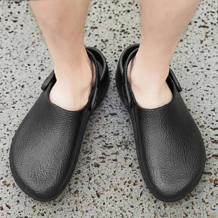 キッ 作業靴 サンダル メンズ 外履き コックシューズ 厨房用 ワークマン 2way 滑らない ガーデン シューズ 軽量 【送料無料】耐