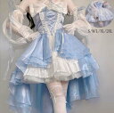 切り替え風 レディースワンピース Lolita 文化祭 萌え萌え 衣装 学園祭 日系女子中高生 イベント衣装 コスチューム OPワンピース