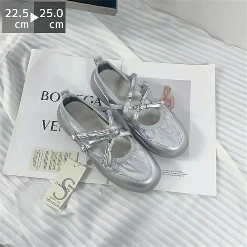 夏 夏 バレエシューズ シューズ 厚底 秋コーデ 約2.5センチヒール 靴 フラット ストラップ スニーカー パンプス タビバレエ 春