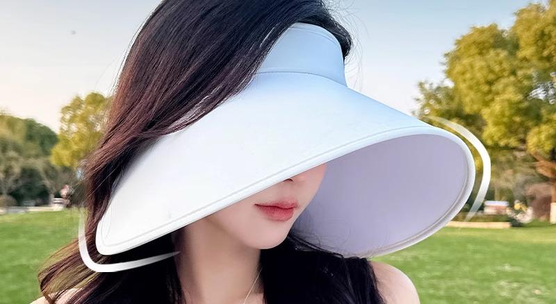 ベージュ ブラック つば広ハット 通気性 帽子 女性用 ホワイト 紫外線カット サン...