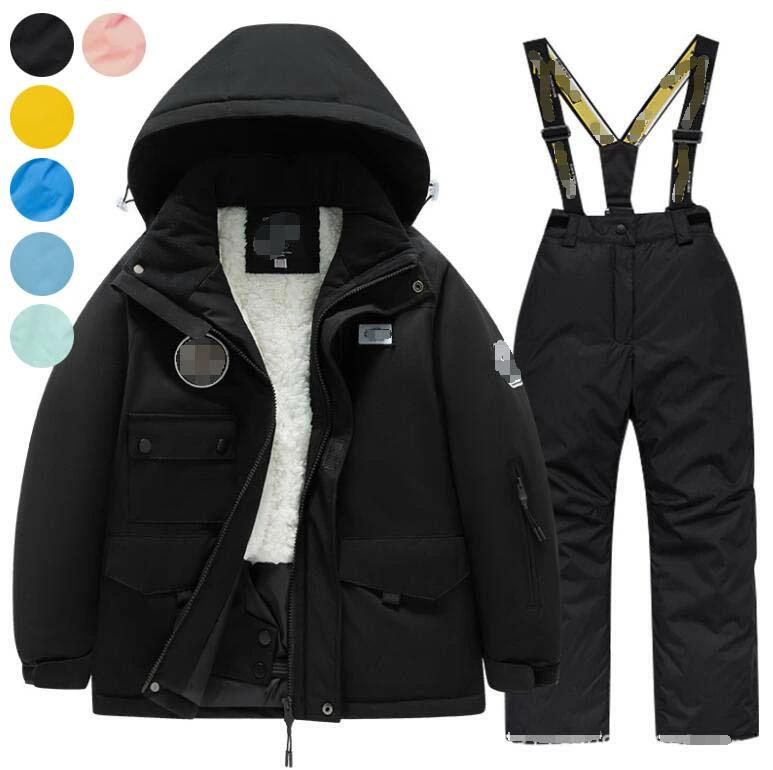裏ボア スノウエ キッズスキーウェア 上下セット ジャケット パンツ 子供用スキーウェア スノーウェア 女の子 男の子 子供 雪服