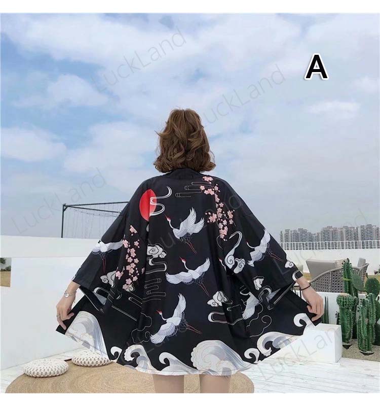 半天 甚平 祭り 法被 花火大会 ユニフォーム 七分袖 開襟 夏 薄手 レディース カーディガン 半被 半纏 夏祭り 男女兼用 シャツ