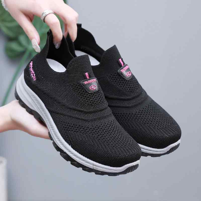 痛くない フラット ウォーキング 軽量 柔らかい くつ フィットネス 運動 ランニング ヨガ ジ 靴 スニーカー レディース シューズ