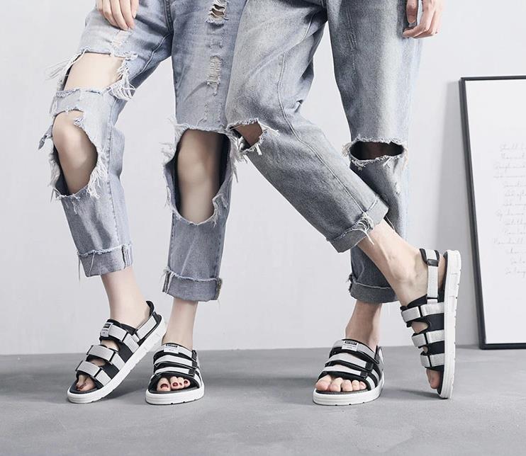 コンフォートサンダル お揃い プレゼント カップル メンズ ペアルック スポーツサンダル カップル 男女..