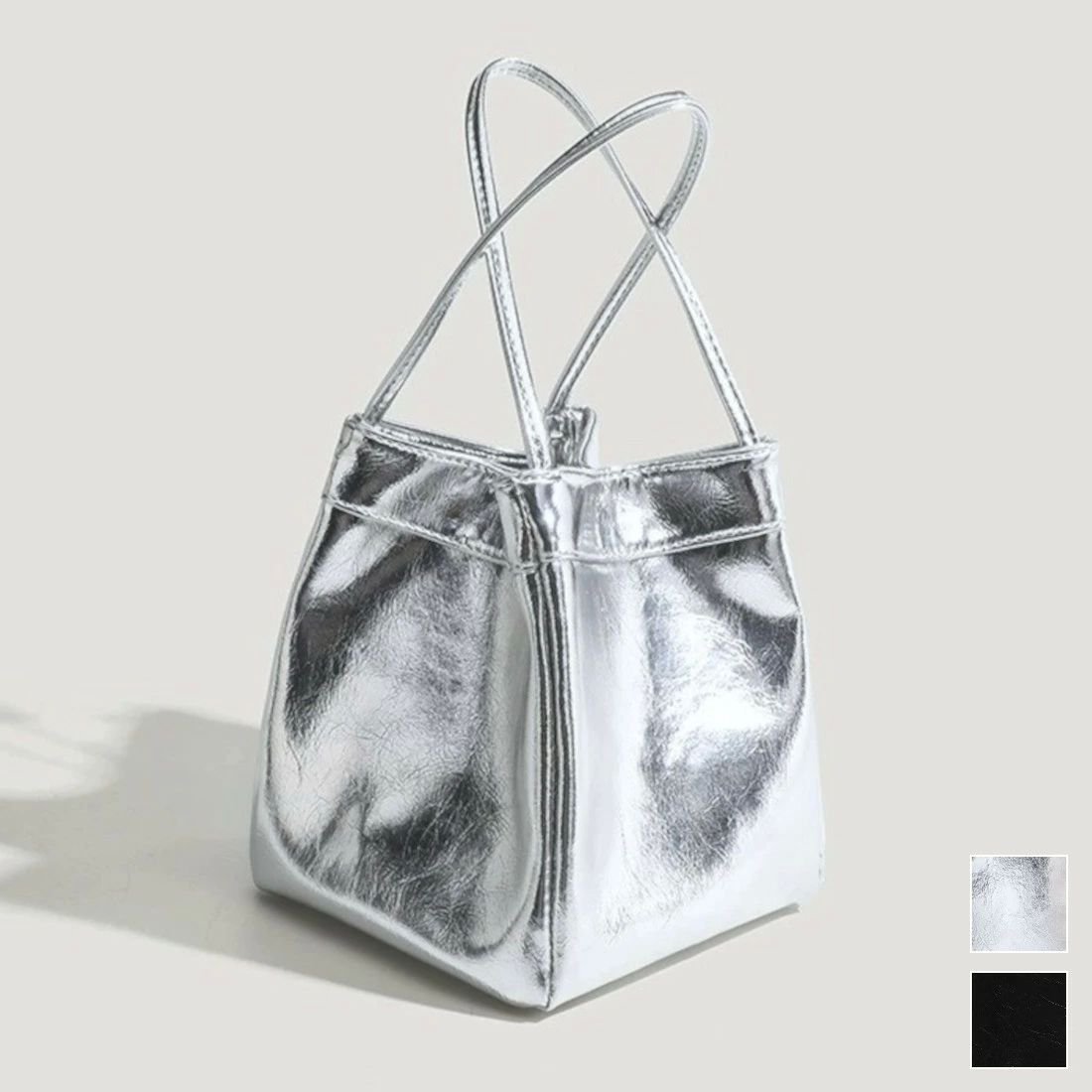 バッグ 上品 きちんと感 鞄 ファッション雑貨 大 デザインバッグ スクエアフォルム 幅広いシーンで大活躍のスクエアハンドバッグ