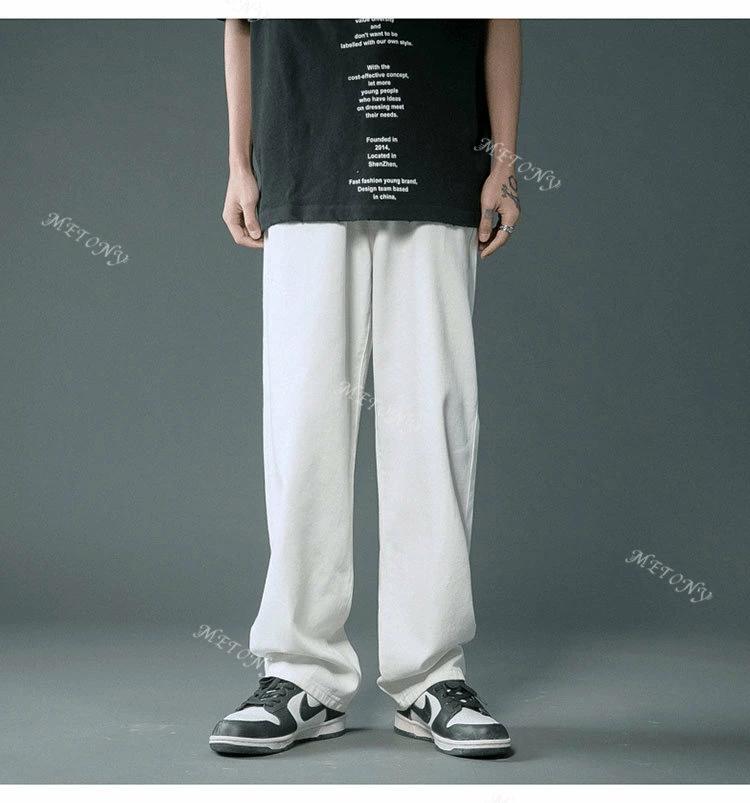 夏 XL 薄手 大きいサイ ストレッチ ジーンズ デニム LL ズボン L ゆったり パンツ M S 全3色 冷感 ストレートジーンズ ジーパン