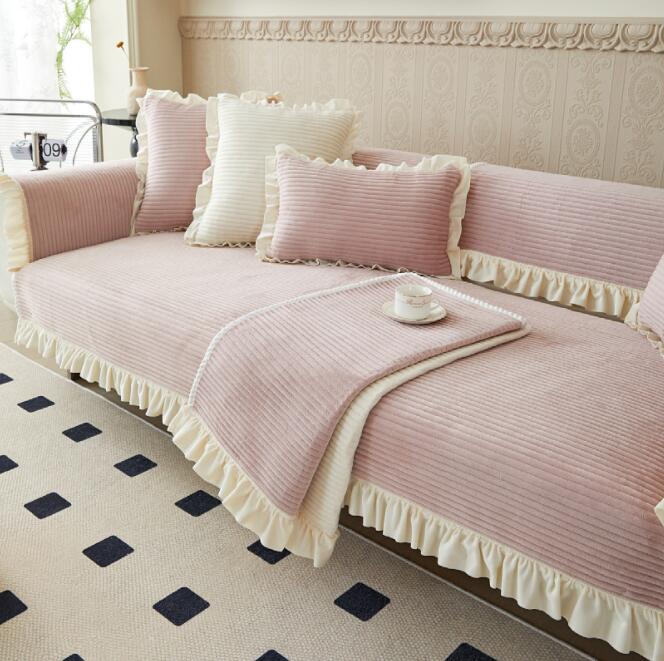 乐天商城 - 2人掛け ソファーカバー 3人掛け 肘付き ソファーシーツ ソファーパッド マルチカバー 4人掛け 葉柄 お洒落 かけるだけ 肘なし