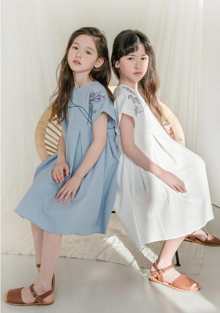 半袖 夏服 お揃い 姉妹 女の子 キッズ 海外 ワンピース 可愛い 普段着 可愛い ワンピース キッズ 女の子 子ども服 夏物 ドレス 2