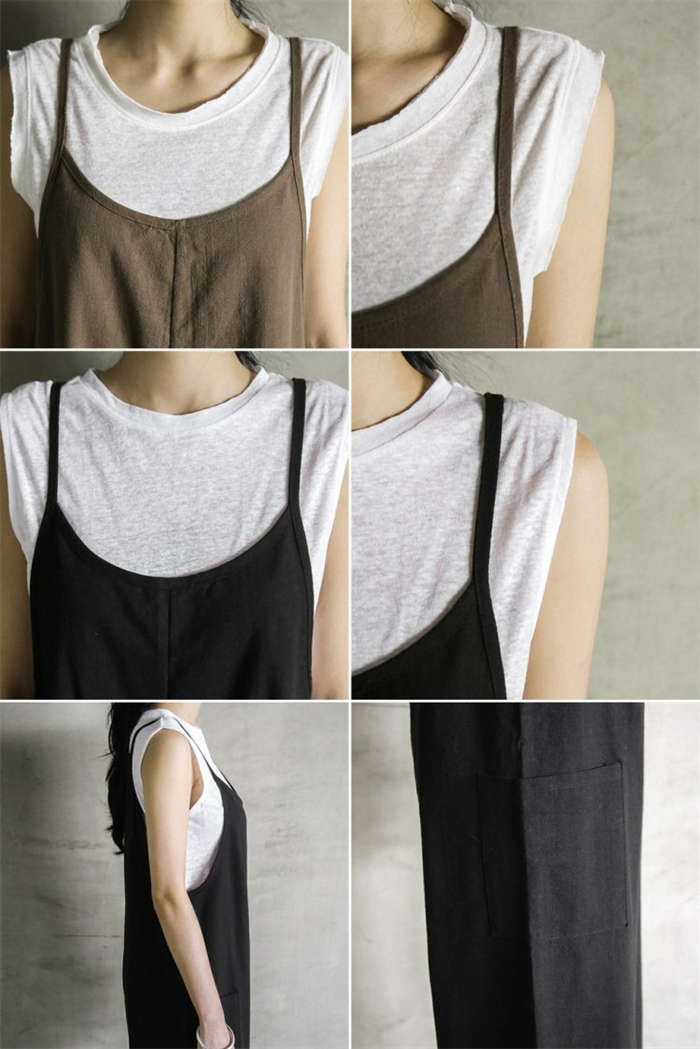 着? つなぎ ワイド ノースリーブ 春 サロペ 涼しい ゆったり きれいめ オーバーオール レディース 夏 オールインワン パンツ