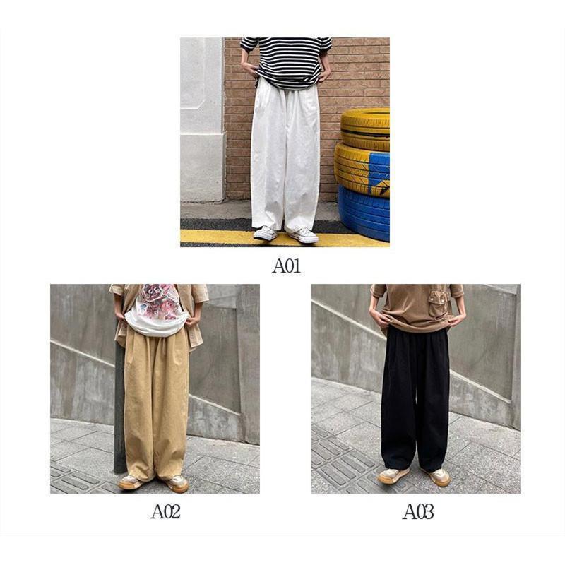 ロング 大きいサイズ カジュアル パンツ メンズ 父の日 チノパン ゆったり ワイドパンツ ボトムス ズボン プレゼント リラックス