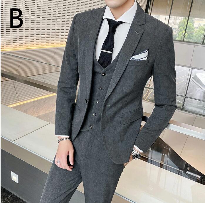 男性用 ス 3点セット メンズスーツ 秋冬 格好いい セレモニースーツ 結婚式 フォーマル 通勤 紳士服 パーティー スーツ ビジネス