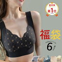 福袋 自分で選べるインナー6点入り福袋 2025年新春福袋 2025 ブラ ブラ2点+ソックス/ショーツランダム 選べる9タイプ ナイトブラ