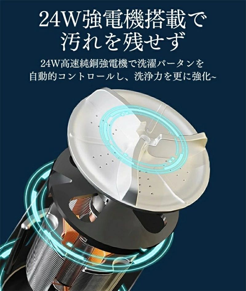 水着 マスク 別洗い 新生活 ミニ クリーナー 防音 洗濯機 電気バケツ洗濯機 脱水機...
