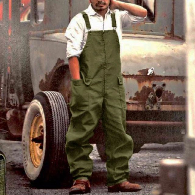 レデ 作業ズボン 作業着 オーバーオール 作業ズボン オールインワン ワークマン カジュアル 送料無料 大きサイズ 作業服 メンズ