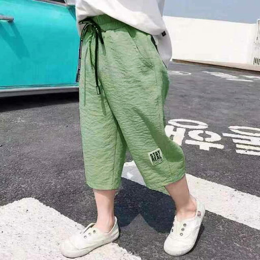男 ウエストゴム パンツ 薄手 綿麻 男児 ワイドパンツ 女児 子供 ゆったり 七分丈 サルエルパンツ クロップドパンツ ジュニア服 男 ウエストゴム パンツ 薄手 綿麻 男児 ワイドパンツ 女児 子供 ゆったり 七分丈 サルエルパンツ クロップドパンツ ジュニア服