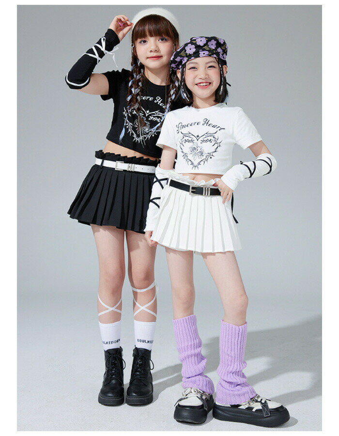 キッズダンス衣装 女の子 セクシー かわいい ダンス 新品 舞台 団体服 演出服 躍動...