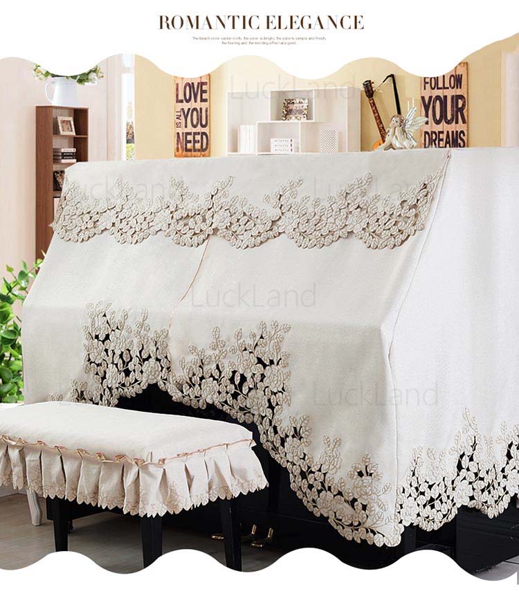 ピアノカバー フルカバー アップライトピアノ カバー 北欧 ピアノカバー 保護カバーピアノ カバー フル カバー 防塵カバー ピアノ カバー アップライト ピアノカバー シンプル 直立型ピアノ 可愛い ヨーロッパ風 おしゃれ