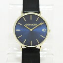 【COACH】コーチ Charles チャールズ ゴールド ブラック 腕時計 メンズ レディース クォーツ 14602548【新品】