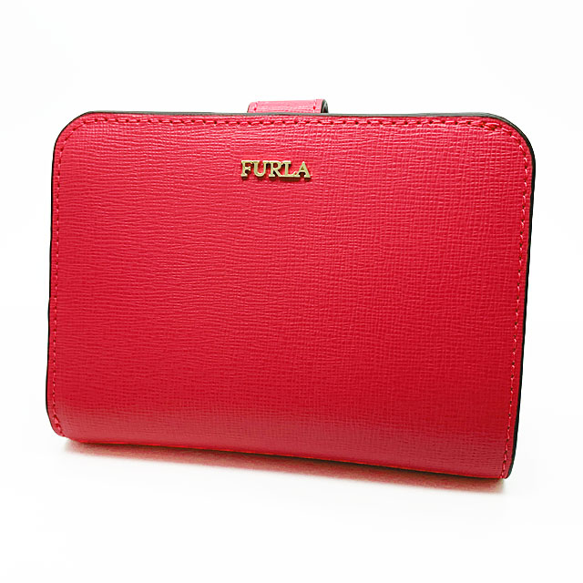 フルラ FURLA レディース 二つ折り財布 小銭入れ付き BABYLON S PBF8BAB B30000 TJA00 1046241 LIPSTICK【新品】