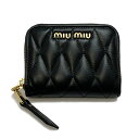 【ミュウミュウ】miu miu コインケース　ジッピーラウンド【中古】