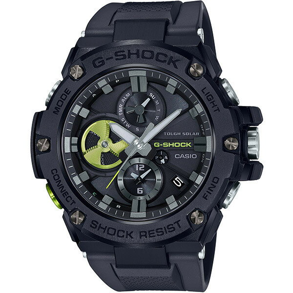 【G-SHOCK】カシオ G-STEEL タフソーラー モバイルリンク 腕時計 メンズ ★ GST-B100B-1A3JF【新品】