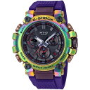 【G-SHOCK】MT-G 腕時計 オーロラオーバル スペシャルモデル レインボーIP カーボンコアガード Bluetooth マルチバンド6 ソーラー電波 メンズ ★ MTG-B3000PRB-1AJR【新品】