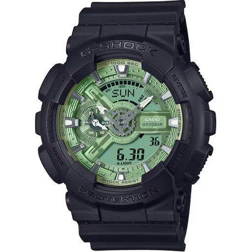 G-SHOCK カシオ 腕時計 メンズ クォーツ Metallic Color Dial Series セージグリーン GA-110CD-1A3JF【新品】 G-SHOCK カシオ 腕時計 メンズ クォーツ Metallic Color Dial Series セージグリーン GA-110CD-1A3JF【新品】