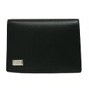 dunhill ダンヒル メンズ カードケース 名刺ケース ★19F2F47ATR40 ブラック【新品】
