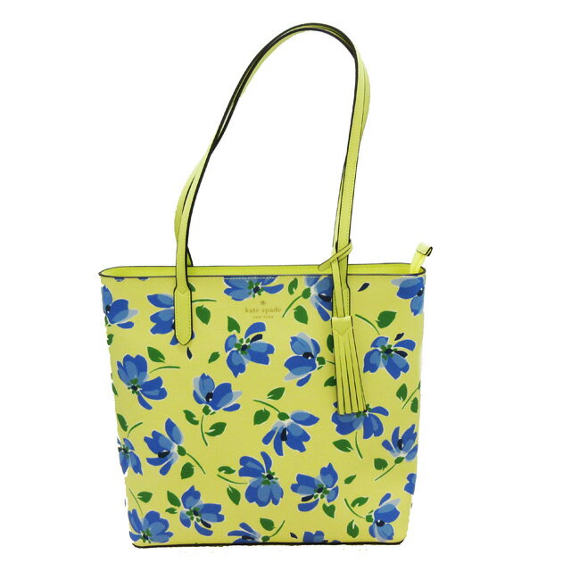 ケイトスペード（kate spade）TOTE アウトレット トートバッグ ★WKR00452 IANAGRDNTOSS MULTI 974 黄色 イエロー 花柄 フラワープリント【新品】