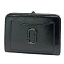 マークジェイコブス MARC JACOBS 二つ折り財布 2F3SMP051S07 001 BLACK【新品】