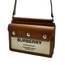 バーバリー BURBERRY バッグ ショルダーバッグ 8014611 NATURAL MALT BROWN【新品】