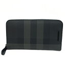 バーバリー BURBERRY メンズ ラウンドファスナー長財布 8070254【新品】