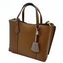 トリーバーチ TORY BURCH バッグ トートバッグ レディース PERRY SMALL TRIPLE 81928 0521 905 LIGHT UMBER...