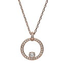 スワロフスキー SWAROVSKI ネックレス レディース ペンダント ローズゴールド 5228760【新品】