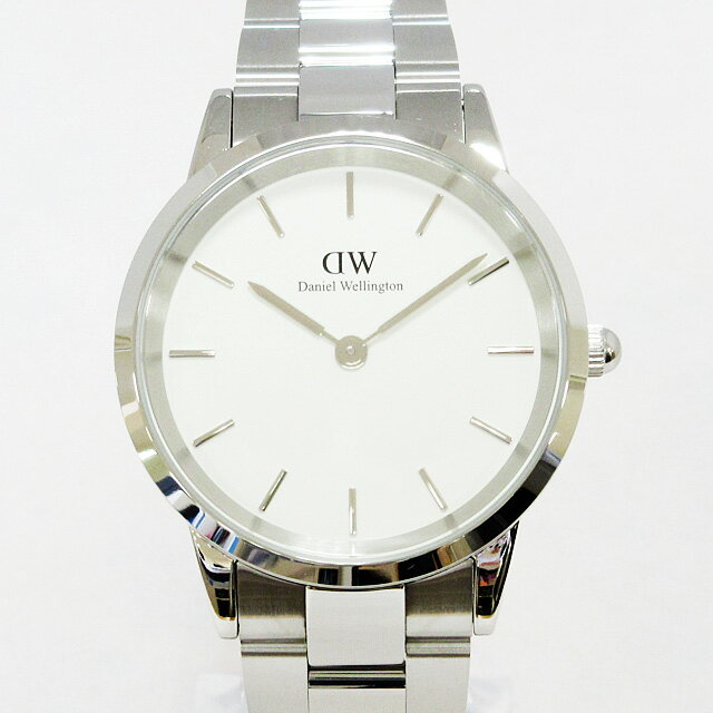 【Daniel Wellington】ダニエルウェリントン アイコニックリンク シルバー 40mm 腕時計 メンズ レディース クオーツ ★ DW00100341 【新品】