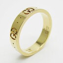 グッチ GUCCI リング アクセサリー GGアイコン 073230 09850 8000 K18イエローゴールド 660070 J8500 8000【新品】