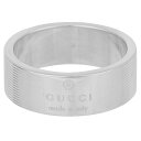 グッチ リング GUCCI ロゴ ユニセックス シルバー リング 163179 J8400 8106 【新品】