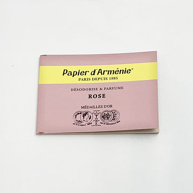 【定形外郵便発送120円 差額発生時当店負担】【papier d armenie パピエダルメニイ】トリプル ローズ【新品】